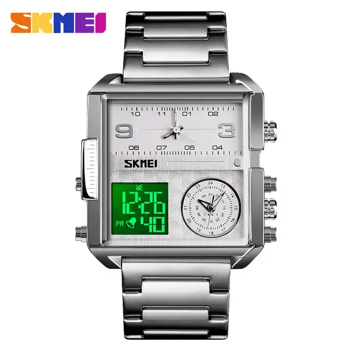SKMEI 1584 SilverWhite